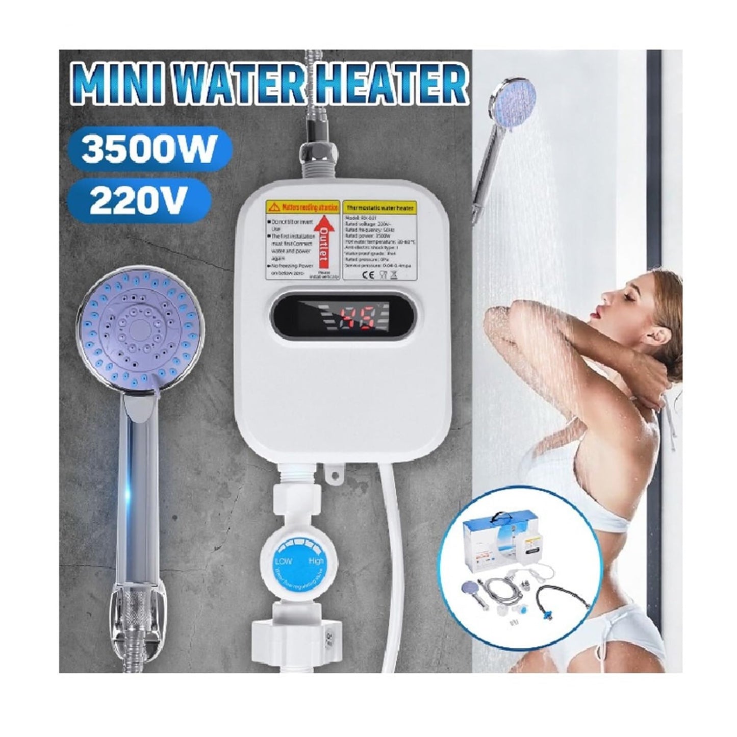 Chauffe-eau Électrique Instantané
